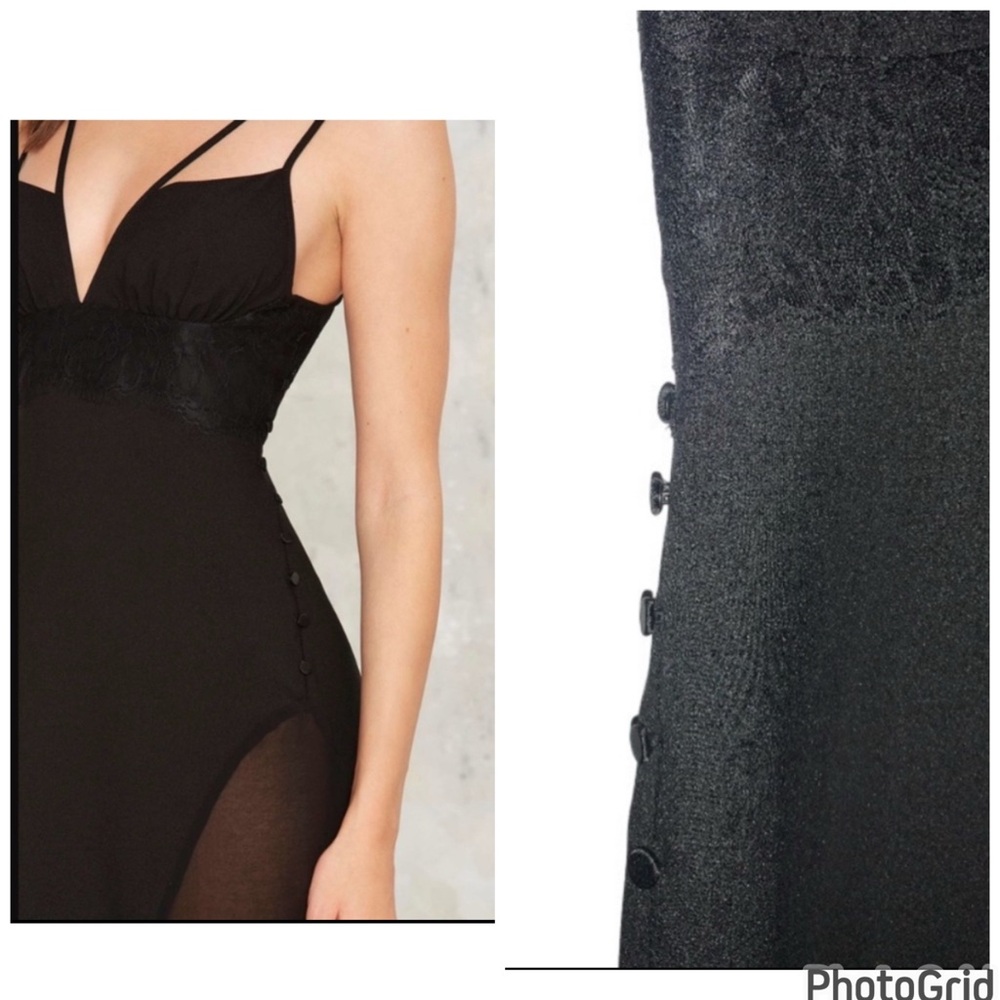 Nasty Gal Black Evening Gown - Picture 14 of 14